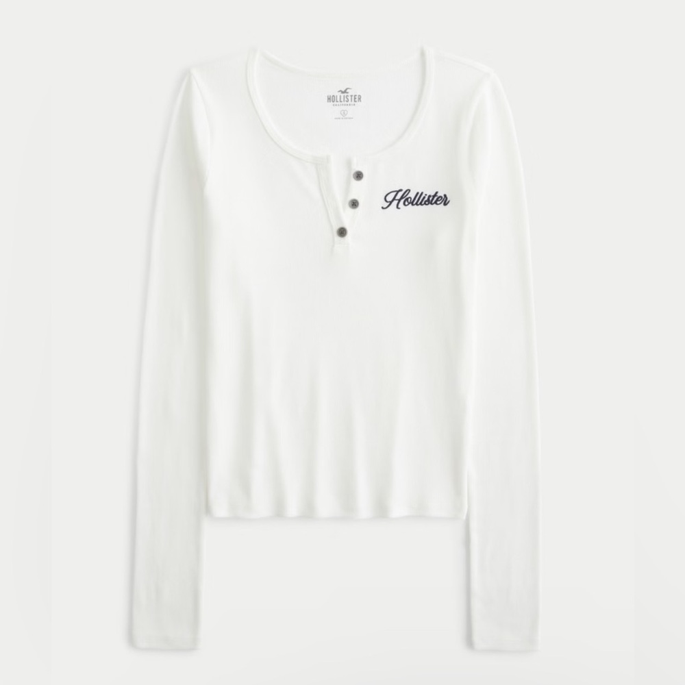 RIBBED LOGO HENLEY ( 3 PACK) white, black and grey